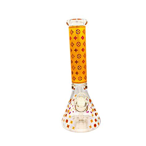 louis vuitton bong gold|Louis Vuitton theme Gold Straight Bong .